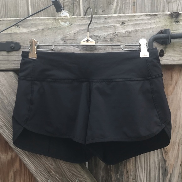 lululemon athletica Pants - Lululemon Speed Short Size 2 Black